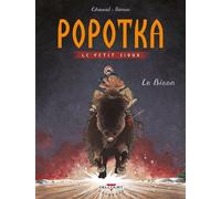Popotka le petit sioux T06 Le Bison - David Chauvel - Delcourt - cartonné - Bande dessinée jeunesse