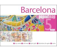 Popout Map Barcelona