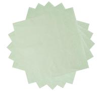 POPOYU 20 Pièces Serviettes Vert Sauge, Joyeux Anniversaire, Serviette de Table en Tissu pour Fête, Mariage, Cocktail, Boissons, Restauration