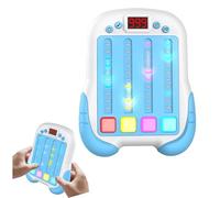 POPOYU 2024 Console de jeu électronique Bleu bonbon Rhythm Master Speed Push Challenge Jouet pour enfants et adultes