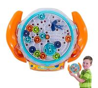 POPOYU Gravity Maze Jeu de labyrinthe 3D pour enfants avec deux boules en acier, planche de labyrinthe de gravité, jouet IQ, planche de labyrinthe de gravité, jouet éducatif pour enfants à partir de 5