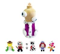 POPOYU The Amazing Digital Circus Peluche,Assis Kinger Jouets en Peluche,Animaux en Peluche Anniversaire,Digital Circus Peluche Poupées Noël Peluche pour Les Fans Adultes et Enfants