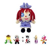 POPOYU The Amazing Digital Circus Peluche,Assis Ragatha Jouets en Peluche,Animaux en Peluche Anniversaire,Digital Circus Peluche Poupées Noël Peluche pour Les Fans Adultes et Enfants