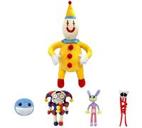 POPOYU The Amazing Digital Circus Peluche,Kaufmo Jouets en Peluche,Animaux en Peluche Anniversaire,Digital Circus Peluche Poupées Noël Peluche pour Les Fans Adultes et Enfants