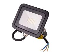 POPP® Lot de 5 projecteurs LED Floodlight 10 W, 20 W, 30 W, pour éclairage extérieur, 6000 K lumière froide, IP65 noir et résistant à l'eau 1 pièce spots - 20 W