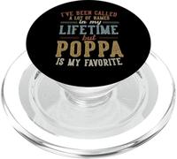 Poppa is My Favorite Name - Father's Day Poppa PopSockets PopGrip pour MagSafe