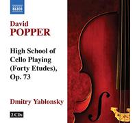 Popper – High School of Cello Playing (40 études) Op. 73 – NAXOS