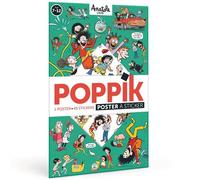 Poppik Anatole - 1 poster + 45 stickers repositionnables - Clément Devaux - Bayard Jeunesse - Jeux livres objets