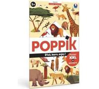 POPPIK - Autocollants poster éducatif savane