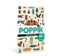 Poppik Les insectes: 1 poster + 44 stickers repositionnables
