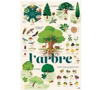 POPPIK - poster découverte avec stickers les arbres G