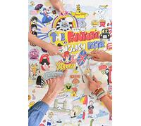 poppik Poster EDUCATIF Stickers 100% Anglais - Puzzle Enfant Créatif Décoratif à Gommettes Autocollantes Repositionnables - Cadeau Coloriage Enfant Géant, Jeu Enfant 85 Stickers - 7 Ans +