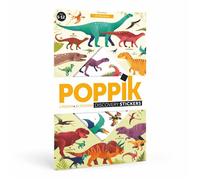 POPPIK Poster stickers Découverte des dinosaures Multicolore G