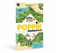 Poppik poster stickers la france - dès 6