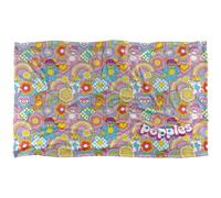 Popples Pop Pattern Plaid Ultra Doux au Toucher Soyeux - 91 x 147 cm