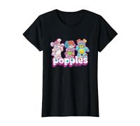 Popples Trio Pop T-Shirt, Femme, Noir, M