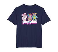 Popples Trio Pop T-Shirt, Homme Grandes Tailles, Bleu Marine, 3X Tall