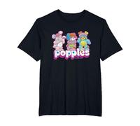 Popples Trio Pop T-Shirt, Homme Grandes Tailles, Noir, 3X Tall