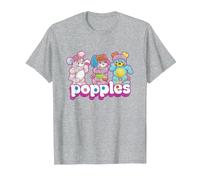 Popples Trio Pop T-Shirt, Homme, Gris Chiné, XXL