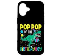 Poppop of The Birthday Party Outfit Dinosaure Squad Pop Pop Coque pour iPhone 16