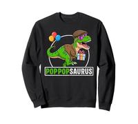 Poppopsaurus T-Rex Dinosaure Grand-père Saurus Famille Assorti Sweatshirt