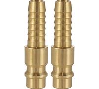 Poppstar 2x Connecteur pour air comprimé DN 7.2 avec embout (diamètre 9 mm) pour raccords d'air comprimé