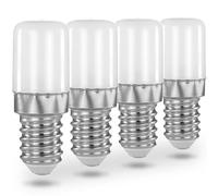 POPPSTAR 4x Ampoule LED Réfrigérateur E14, 1,6W, Blanc Froid, 150 lm (16W), Lampe pour Frigo