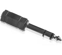 POPPSTAR Adaptateur Audio Jack stéréo 6,3 mm à 3.5 mm Jack Fiche Adaptateur, boîtier en Plastique