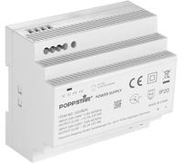 Poppstar Alimentation pour Rail DIN sortie 12 V DC 11,3 A max. 135 W (entrée 100-240 V AC 50/60 Hz) Transformateur 12V