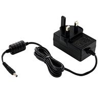 Poppstar Bloc d‘Alimentation Universelle AC DC, Adaptateur Secteur 12V 2A (fiche pour Royaume-Uni, 2000mA, 3,5/1,35 mm), pour boîtier de Disque Dur Externe, Station d'accueil etc. 150cm