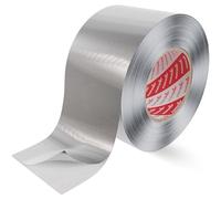 POPPSTAR Ruban Adhésif Aluminium Haute Température (50m x 72mm) pour Isolation & Barrière contre Vapeur pour Lave-vaisselle, Plan de Travail, Gouttière