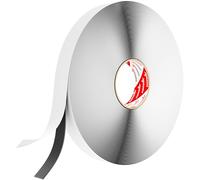 POPPSTAR Ruban adhésif double face en butyle (25 m x 20 mm x 1,6 mm) Ruban d'étanchéité autocollant noir