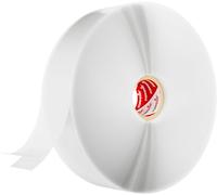 POPPSTAR ruban en silicone auto-fusionnant, 11m x 25mm, ruban isolant et d'étanchéité (Eau, Air), blanc, 1 rouleau