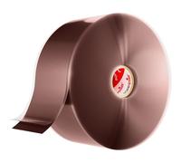 POPPSTAR ruban en silicone auto-fusionnant, 11m x 50mm, ruban isolant et d'étanchéité (Eau, Air), brun-rouge, 1 rouleau
