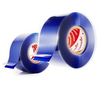 POPPSTAR ruban en silicone auto-fusionnant, 3m x 25mm, ruban isolant et d'étanchéité (Eau, Air), bleu, 2 rouleaux