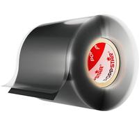 POPPSTAR ruban en silicone auto-fusionnant, 3m x 50mm, ruban isolant et d'étanchéité (Eau, Air), noir, 1 rouleau
