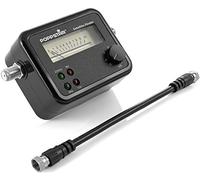 Poppstar Satfinder Appareil pour Un alignement précis des antennes Satellites, Max. 100mA, câble de raccordement de 19,5cm INCL.