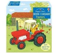 Poppy and Sams Book and 3 Jigsaws Tractors by Heather Amery Heather Amery (Auteur)