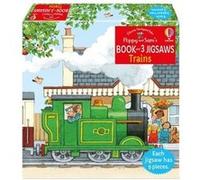 Poppy and Sam's book and 3 jigsaws : Trains Heather Amery (Auteur), Stephen Cartwright (Illustration)
