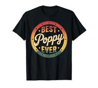 Poppy Ever Grandfather Vintage Family Papa Grandpa T-Shirt