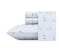 Poppy & Fritz - Parure de lit en Percale de Coton, Gracieuse et fraîche, Parure de lit idéale (Mouton, lit Simple)