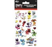 Poppy Play Time Chapitre 3 - Playtime Friends Lot de 4 feuilles d'autocollants standard