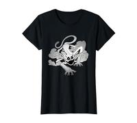 Poppy Playtime CatNap Exhalant Smoke T-Shirt, Femme, Noir, XS