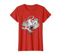 Poppy Playtime CatNap Exhalant Smoke T-Shirt, Femme, Rouge, 3XL
