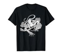 Poppy Playtime CatNap Exhalant Smoke T-Shirt, Homme, Noir, 6XL