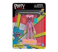 Bizak Poppy Playtime 64237702 Figurine d'action articulée Kissy Missy de 13 cm avec Accessoires comme dans Le Jeu vidéo, différents Personnages à Collectionner, à partir de 6 Ans