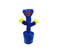 Poppy Playtime Huggy Wuggy Dancing Talking Cactus Dance Kid Toy Blue