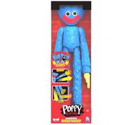 POPPY PLAYTIME Huggy Wuggy Figurine de luxe extensible à changement de visage (figurine d'action de 30,5 cm avec membres extensibles et tête tournante, série 2)