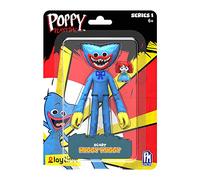 Poppy Playtime Roblox Figurines 12,7 cm - Huggy Wuggy effrayant, bleu, 12,7 cm