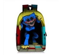 Cartables scolaires Haobuy Poppy Playtime Sac à Dos sac à bandoulière Huggy Wuggy Jaune-47 cm
